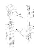 Motor and ice container parts
