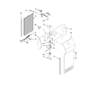 KitchenAid KSCS23FVBL00 air flow parts diagram