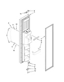 Freezer door parts