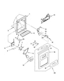 Dispenser front parts