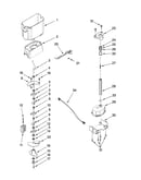 Motor and ice container parts