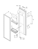 Refrigerator door parts