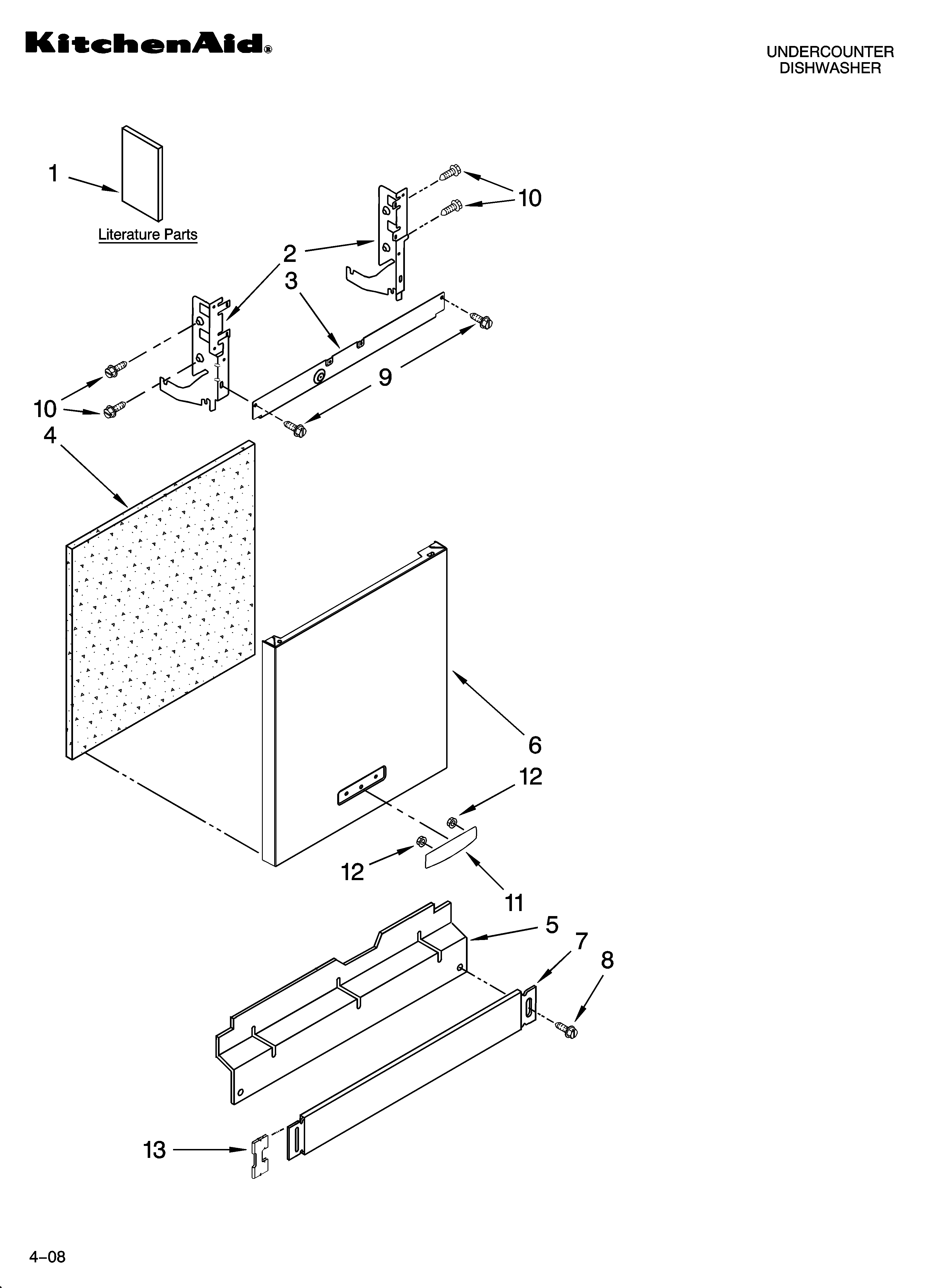 Door and panel parts