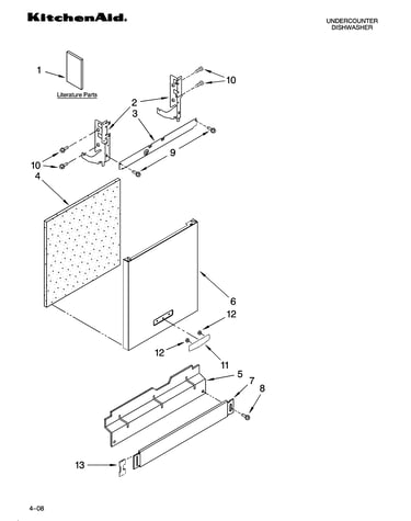 Door and panel parts