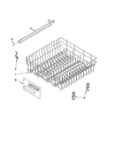 Upper rack and track parts