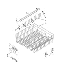 Upper rack and track parts