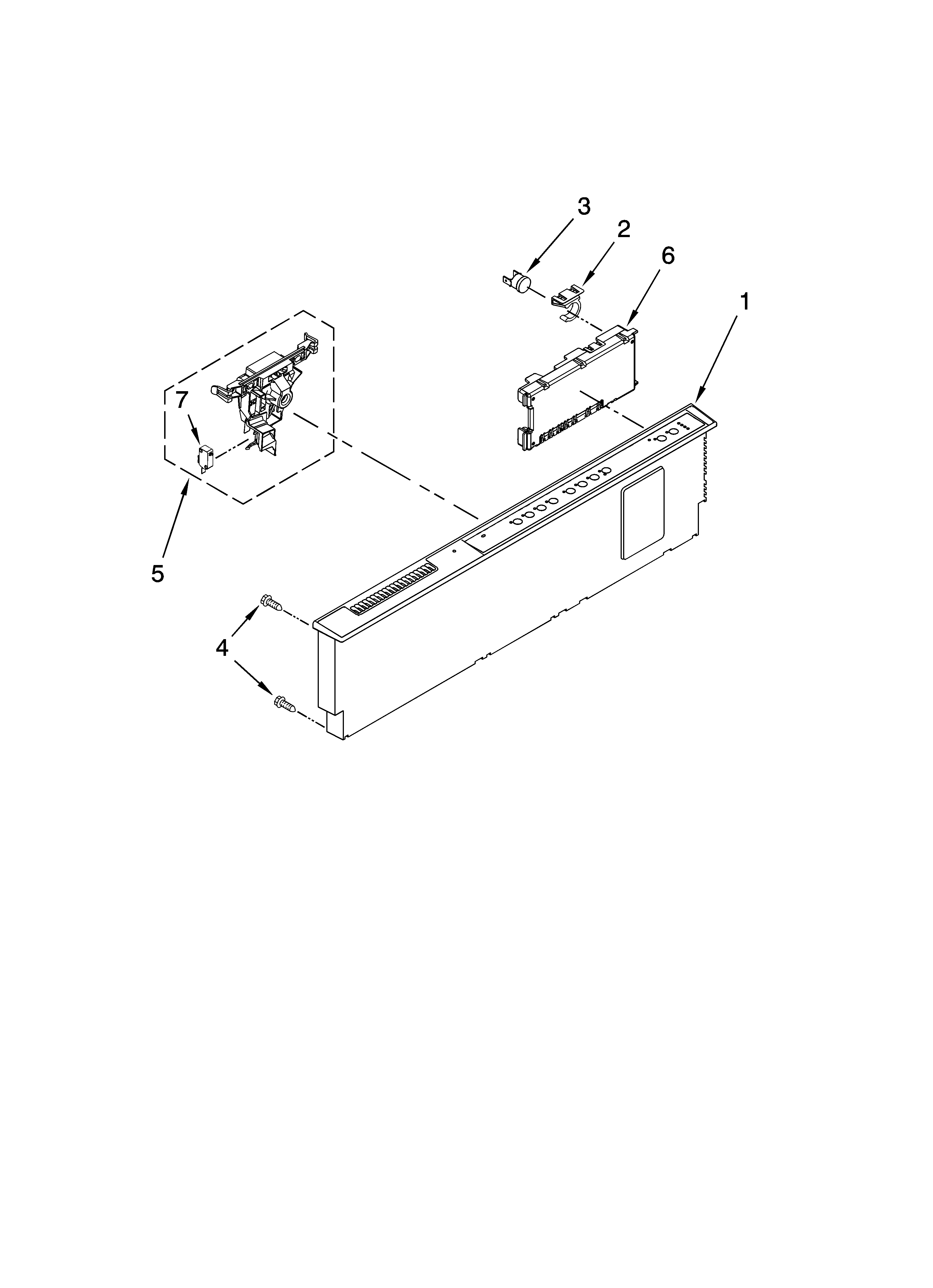 CONTROL PANEL PARTS