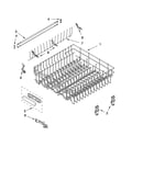 Upper rack and track parts