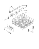 Upper rack and track parts