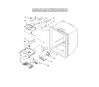 Amana ABB1921FEB11 refrigerator liner parts diagram