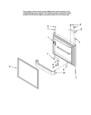 Freezer door parts