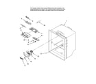 Amana ABB1922FEW11 refrigerator liner parts diagram