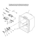 Refrigerator liner parts