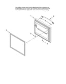 Freezer door parts