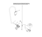 Amana ADB2500AWW37 fill and overfill parts diagram