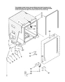 Tub and frame parts