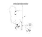 Magic Chef CDB1500AWD10 fill and overfill parts diagram