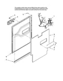 Door and latch parts