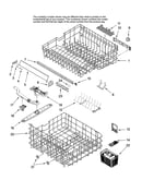 Upper and lower rack parts