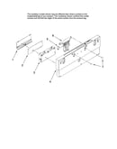 Control panel parts