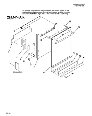 Door and panel parts