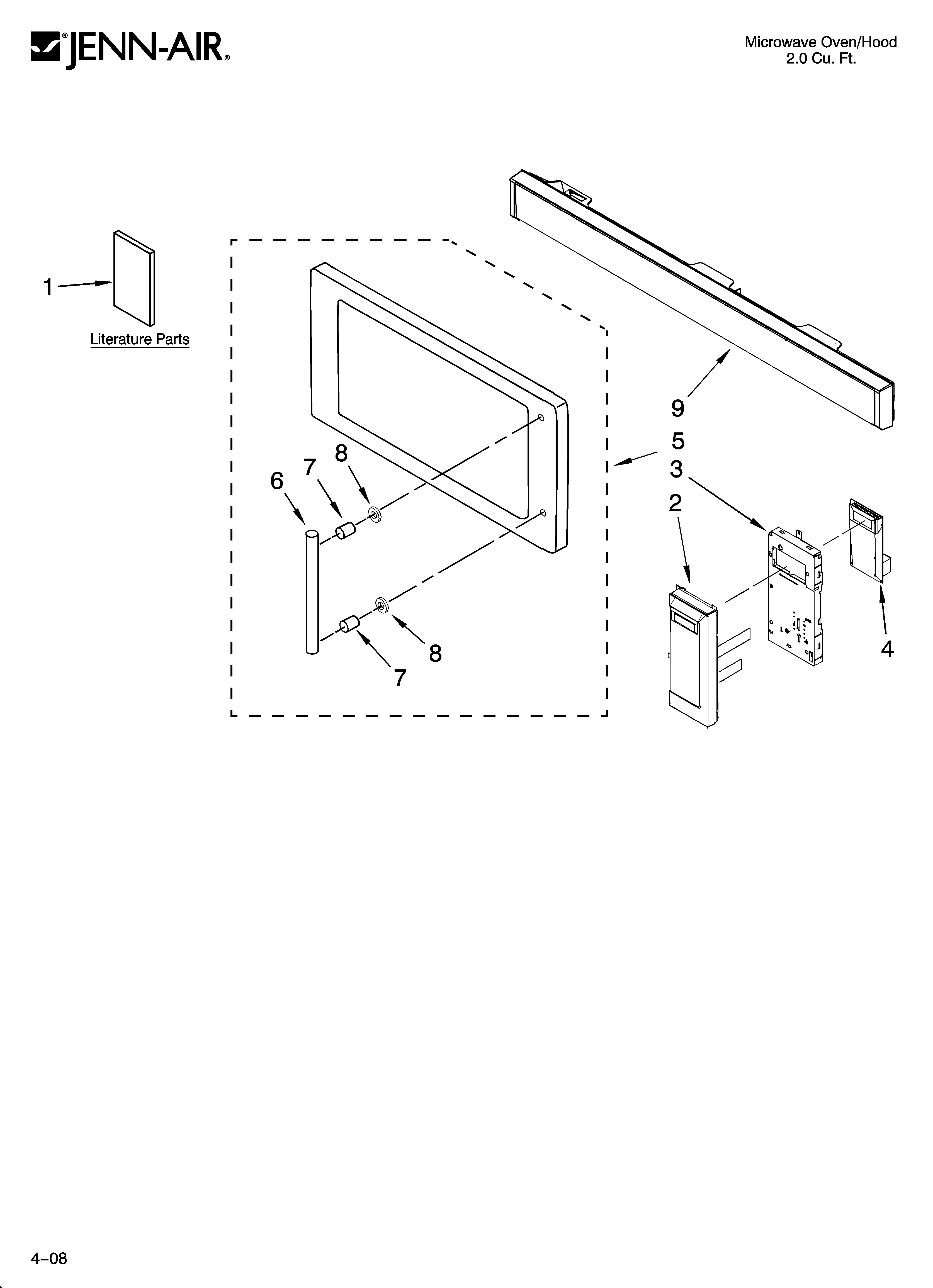 Control panel parts
