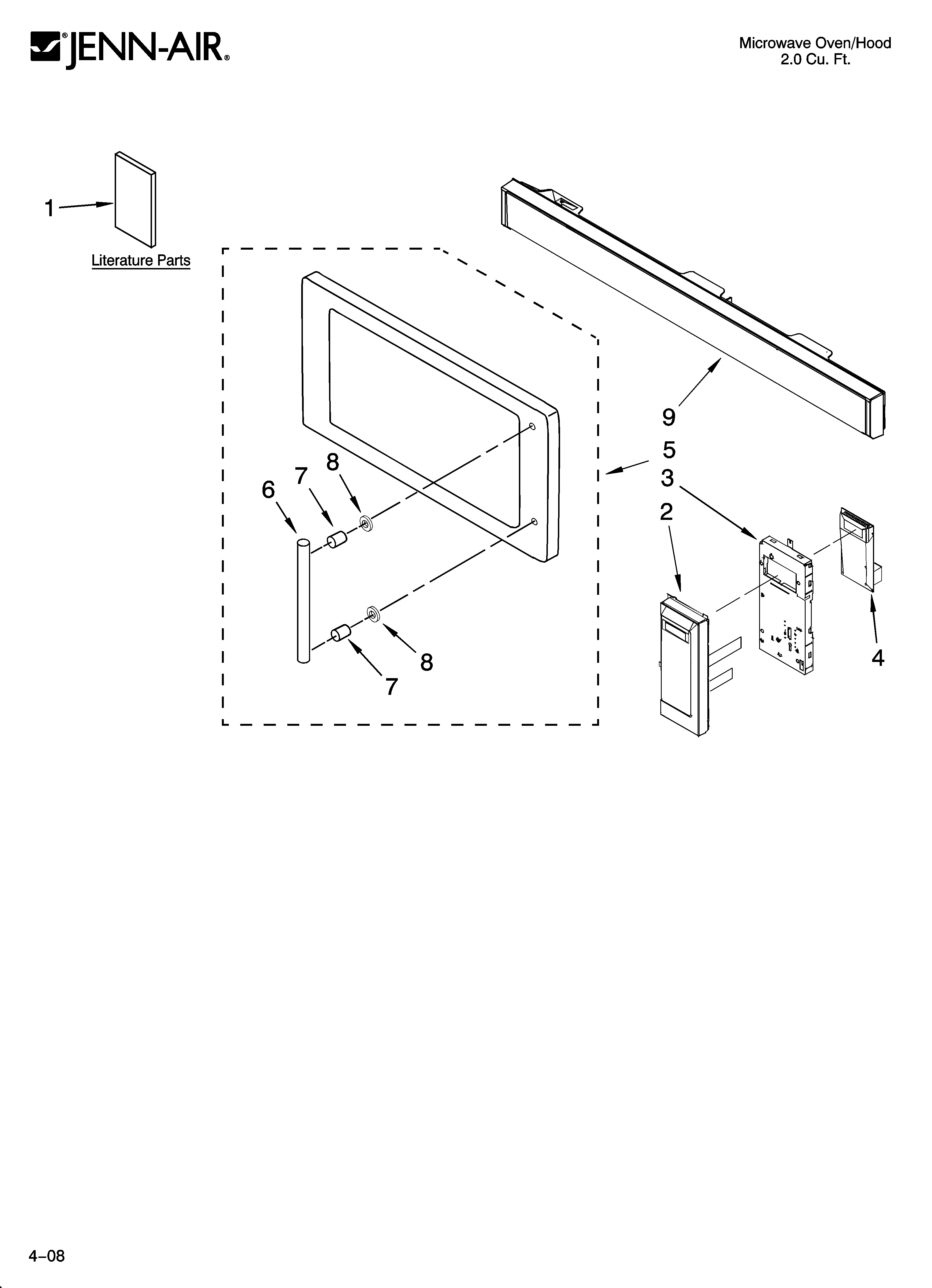 Control panel parts