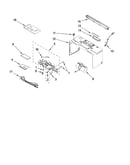 Cabinet and air flow parts