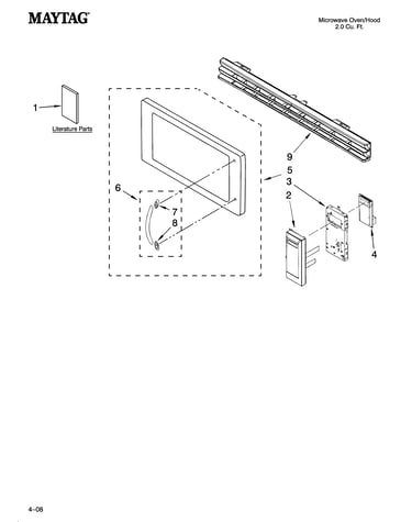 Control panel parts