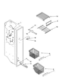 Freezer liner parts