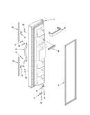 Freezer door parts