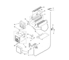 Whirlpool 5VGS3SHGKQ06 icemaker parts, optional parts (not included) diagram
