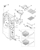 Freezer liner parts