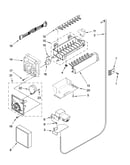 Icemaker parts, optional parts (not included)