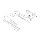 Control panel parts, optional parts (not included)