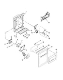Dispenser front parts