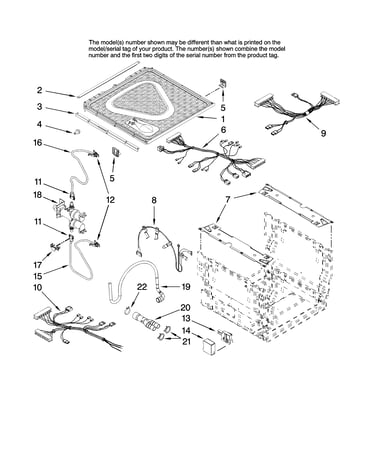 Frame and lid parts