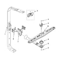 Upper wash and rinse parts