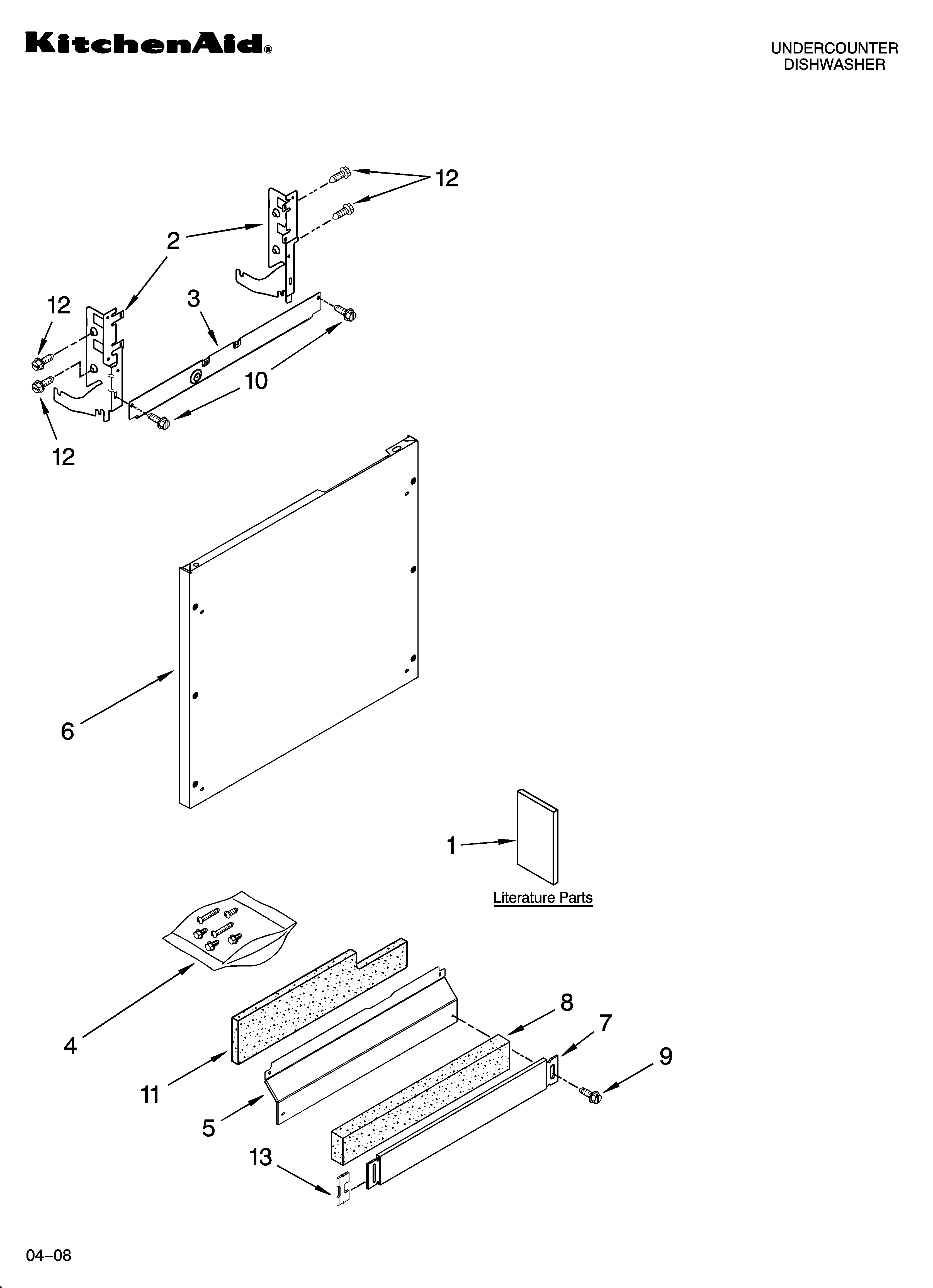 Door and panel parts