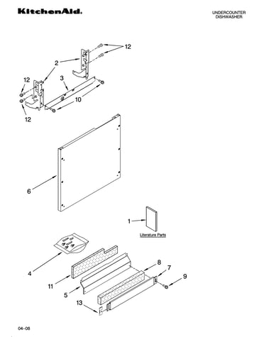 Door and panel parts