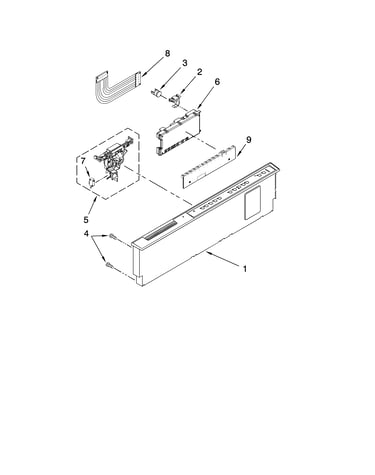 Control panel parts