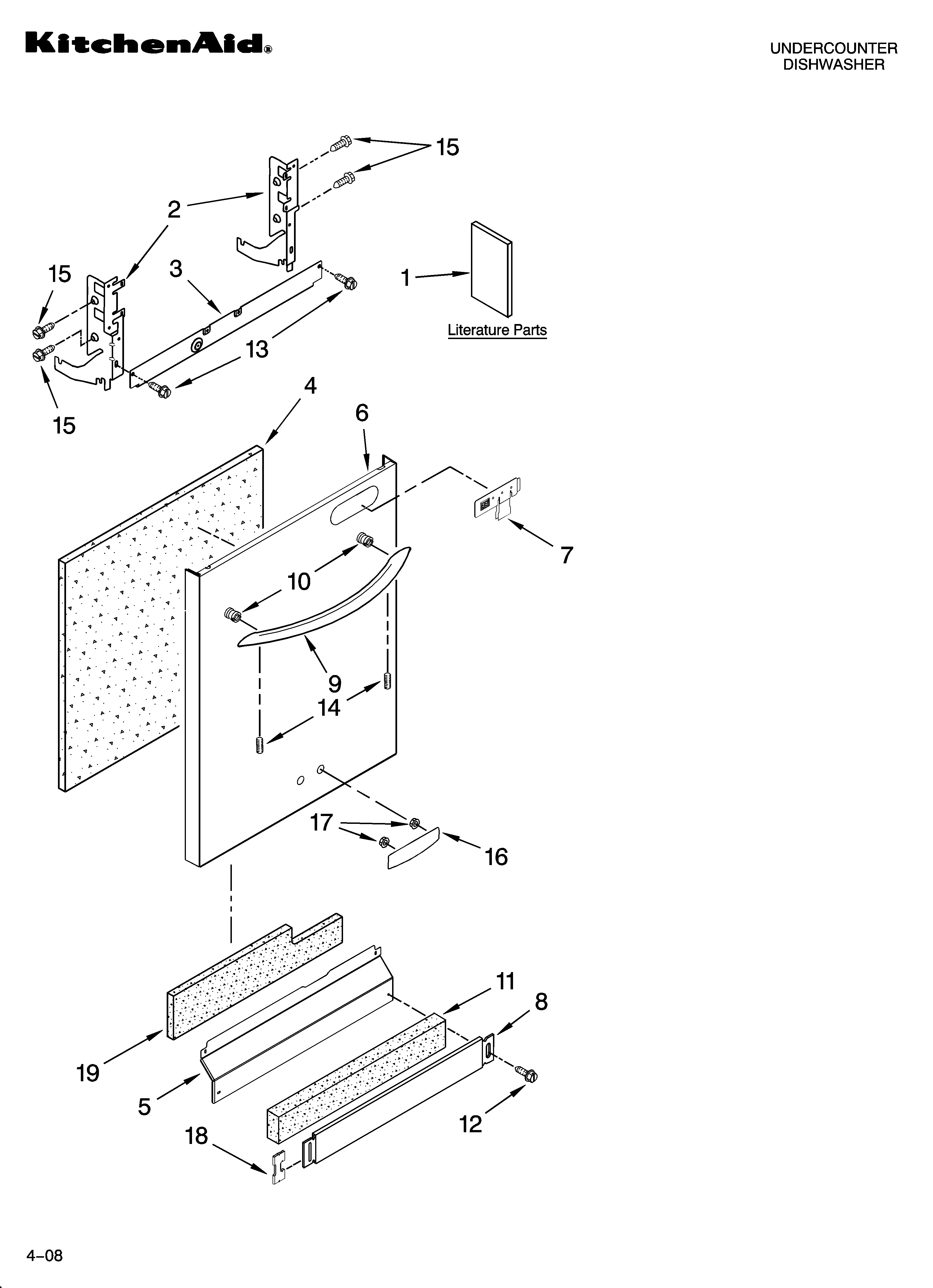 Door and panel parts