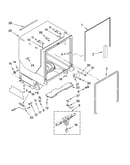 Tub and frame parts
