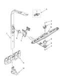 Upper wash and rinse parts