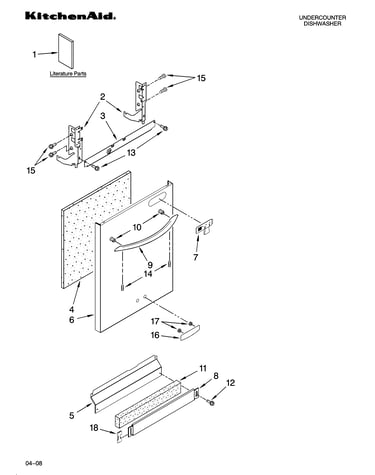 Door and panel parts