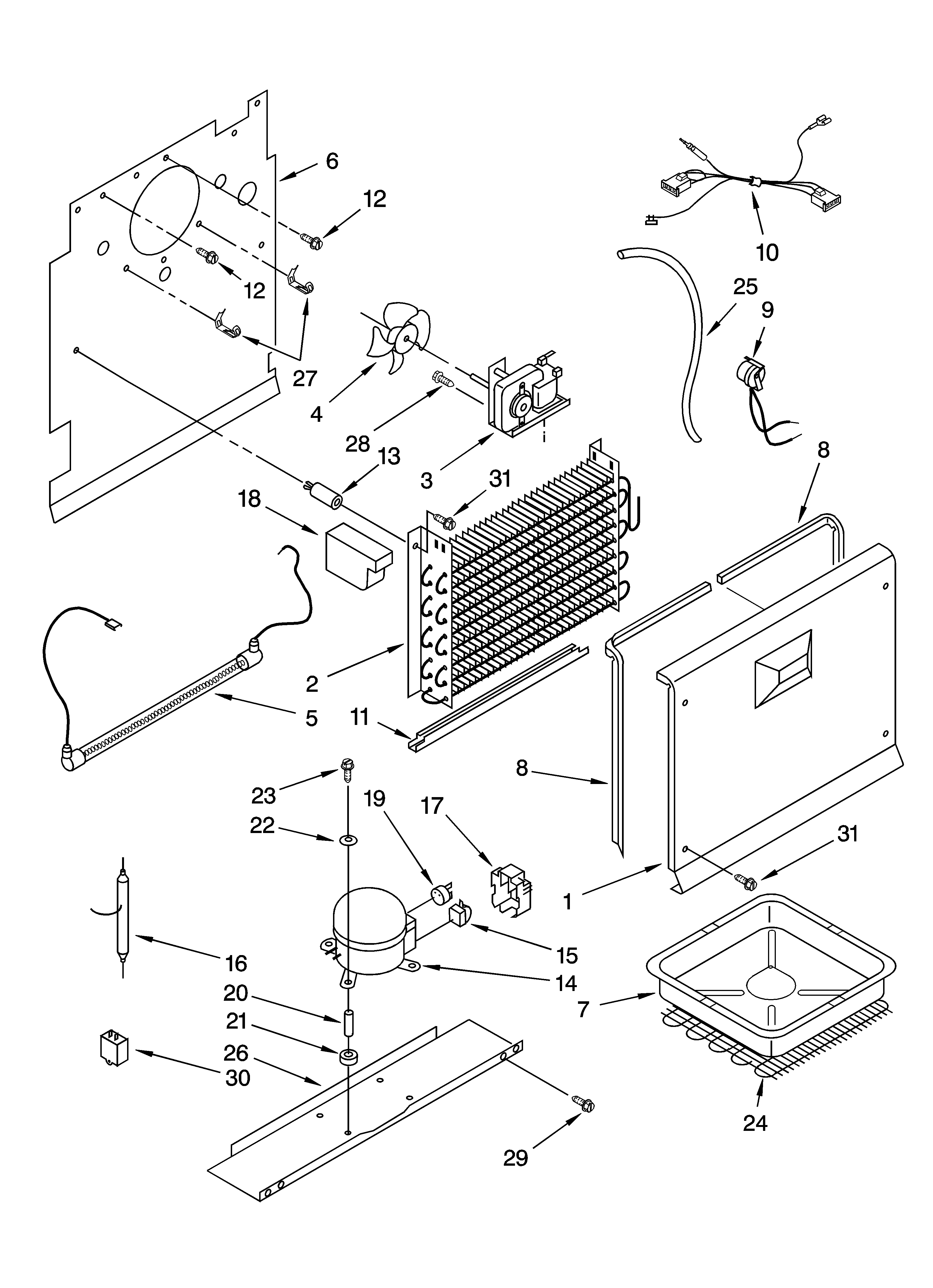 Unit parts, optional parts (not included)