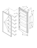 Door parts, optional parts (not included)