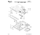 Whirlpool GJC3055RB04 cooktop parts, optional parts (not included) diagram