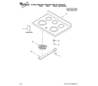 Whirlpool GR563LXST2 cooktop parts diagram