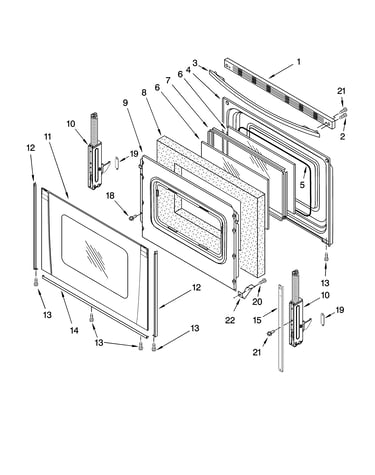 Door parts, optional parts